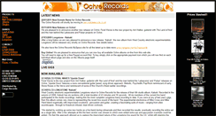 Desktop Screenshot of ochrerecords.co.uk